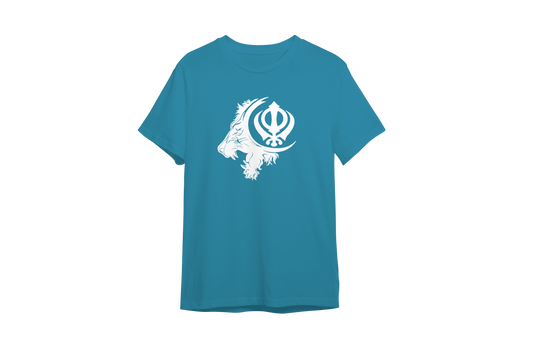 Ek Onkar Khanda Classic Printed  Design for Sikhs || Sikh Style Inspired T-shirts