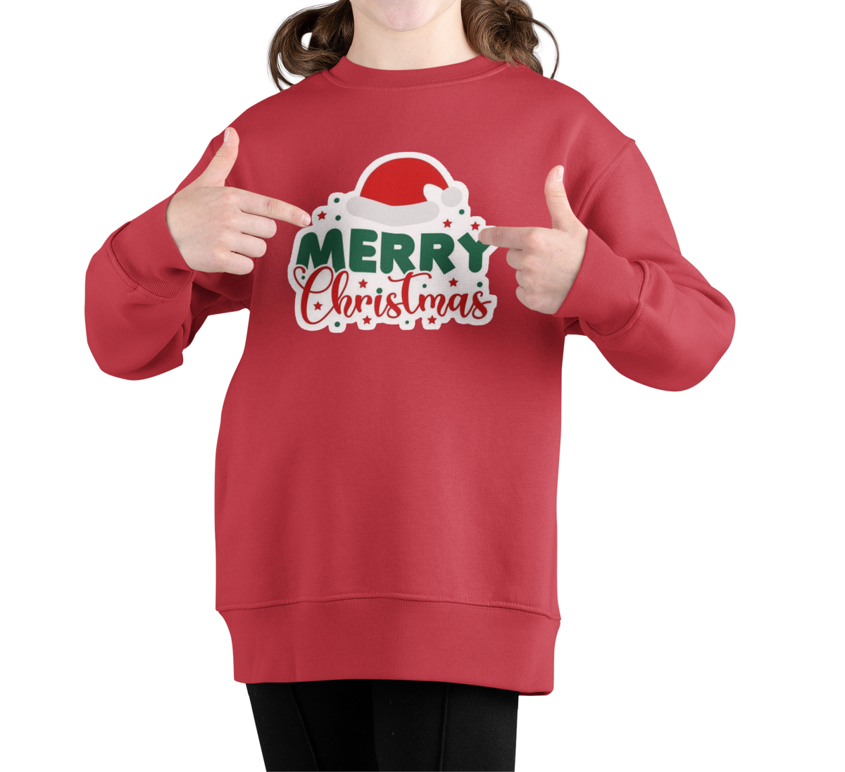 Merry Knitmas Christmas  Printed Christmas design  Sweater  || Women Girls Cute Sweater Reindeer Knits