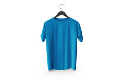 Summer Comfort Tees Blue color  Plain T-Shirts |Casual Comfort, Cool Cotton Vibes, T-Shirts collection