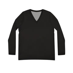 Women's Long Sleeve V-neck Shirt (AOP)