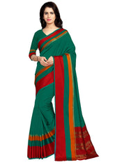 Generic Women's Handloom Cotton Soft Silk Saree