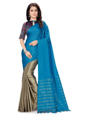 Generic Women's Handloom Cotton Soft Silk Saree