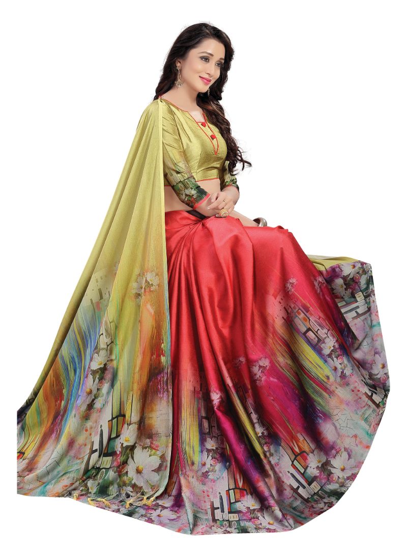 Generic Women's Handloom Cotton Soft Silk Saree