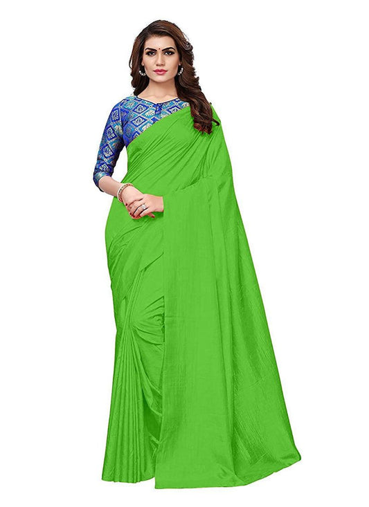 Generic Women's Zoya Silk Saree (Perrot, 5-6 Mtrs)
