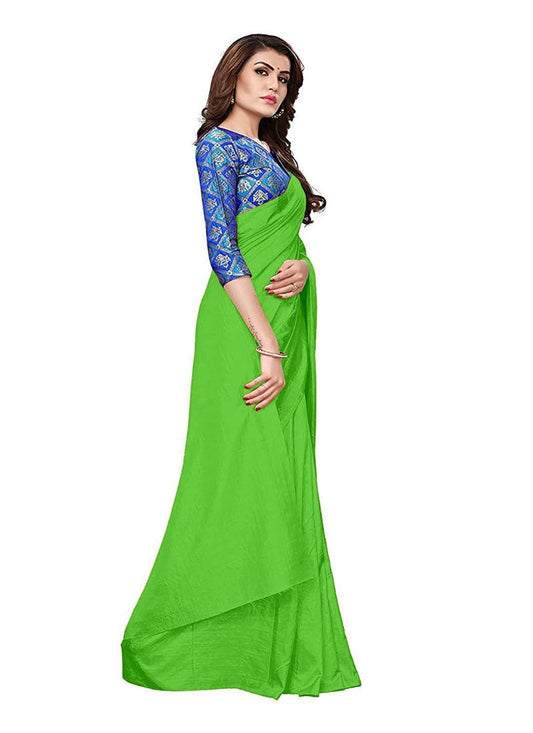Generic Women's Zoya Silk Saree (Perrot, 5-6 Mtrs)