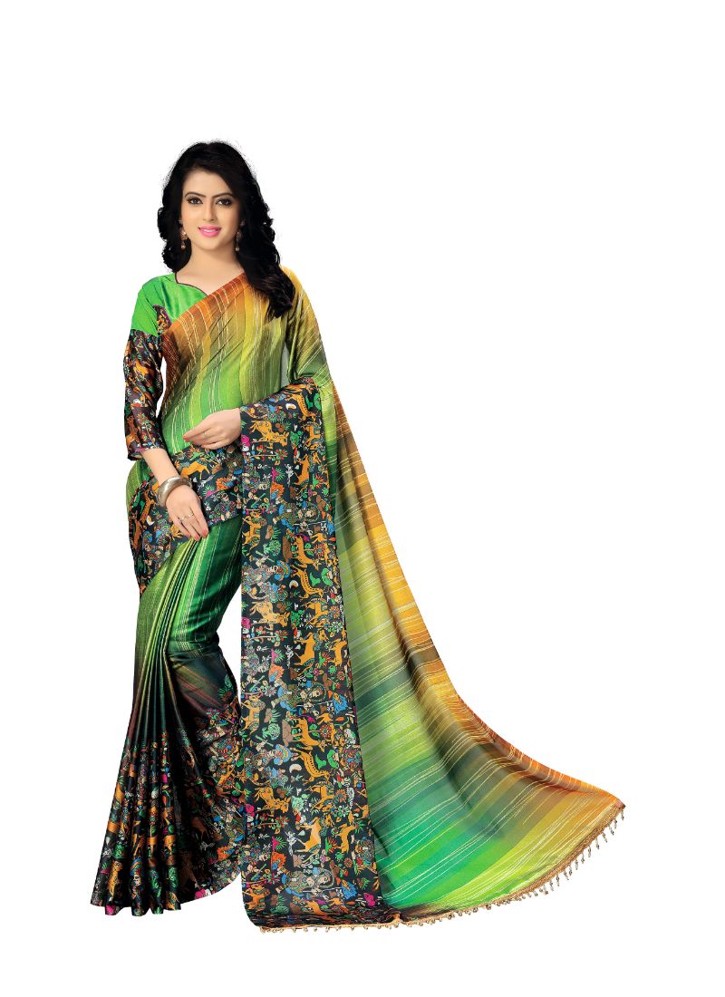 Generic Women's Handloom Cotton Soft Silk Saree