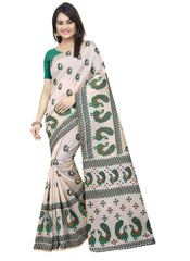 Generic Women's Bhagalpuri Saree with Blouse