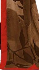 Georgette Digital Printed Saree With Blouse-Red,