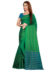 Generic Women's Cotton, Silk Saree with Blouse