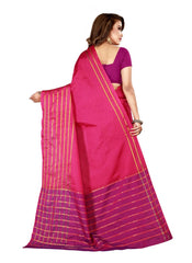 Generic Women's Cotton, Silk Saree with Blouse