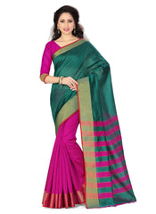 Generic Women's Art Silk Saree (Multi, 5.5-6mtrs)