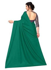 Generic Women's Zoya Silk Saree (Green, 5-6 Mtrs)