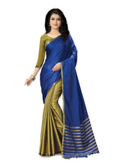 Generic Women's Handloom Cotton Soft Silk Saree