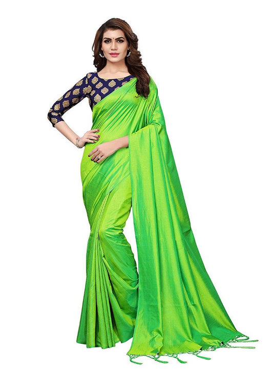 Generic Women's Zoya Silk Saree (Perrot, 5-6 Mtrs)