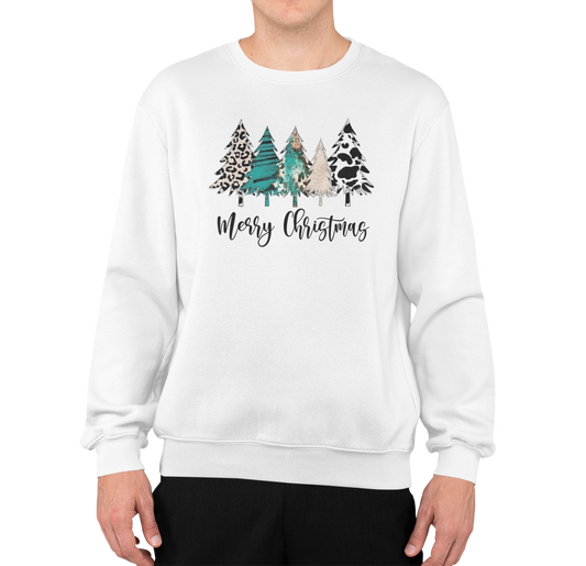 Merry & Bright Men’s Christmas Sweaters  Printed Christmas design  || Ultimate Christmas Sweaters for Men