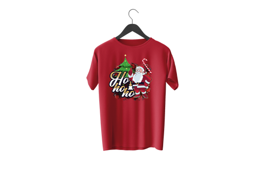 Ho Ho Ho! Holiday  T-Shirts Printed Christmas Design || Holiday T-Shirts Collection