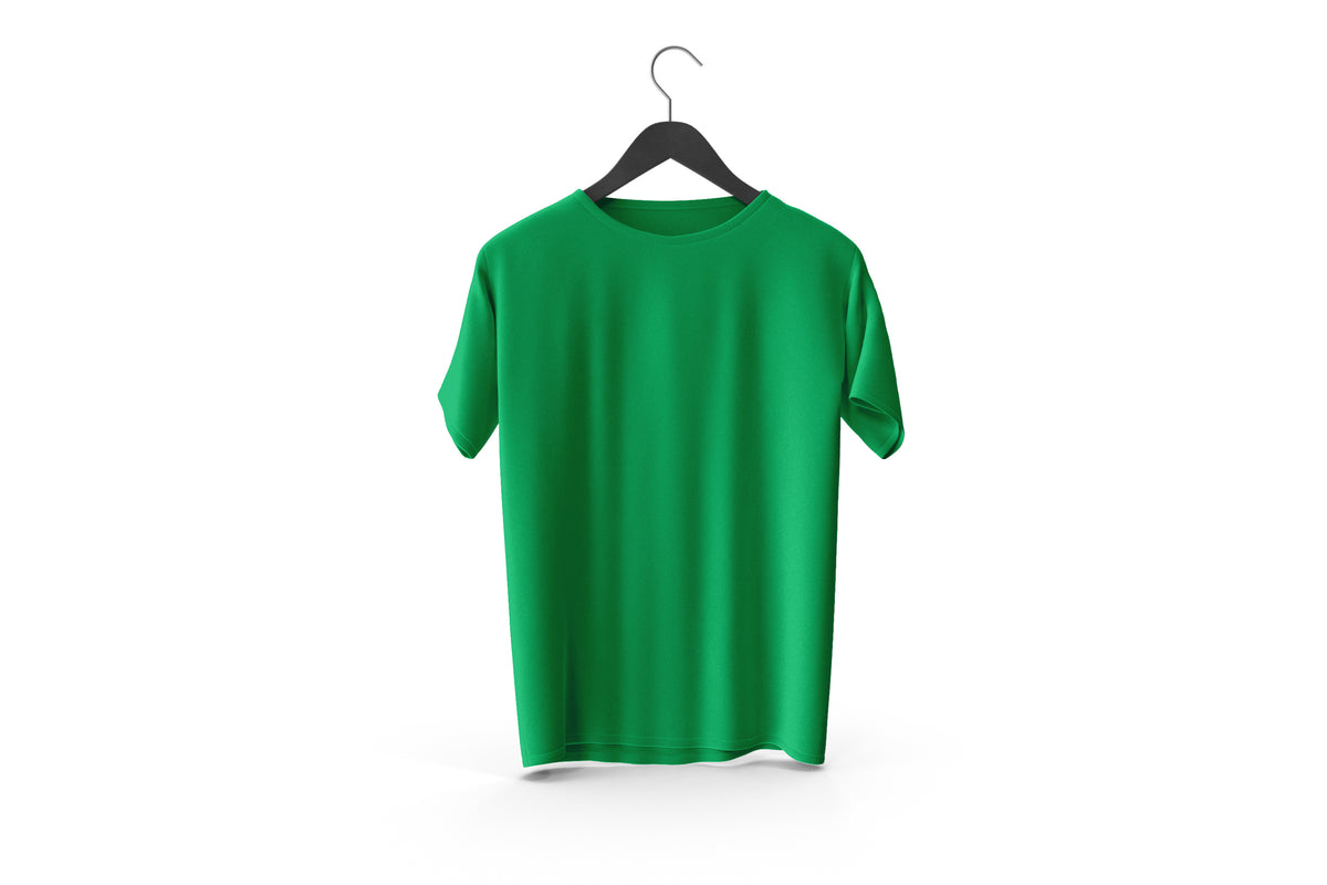 Summer Comfort  Green  color  Plain T-Shirts |Casual Comfort, Cool Cotton Vibes, T-Shirts collection