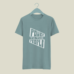 Summer Adventure T-Shirts For men |Power to the people printed design |Casual Comfort, Cool Cotton Vibes, T-Shirts