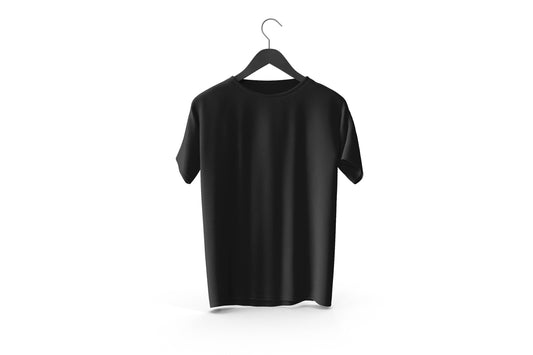 Summer Comfort Tees Black  color  Plain T-Shirts |Casual Comfort, Cool Cotton Vibes, T-Shirts collection