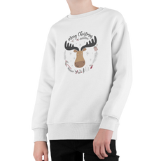 Sleigh Ride & Reindeer Delight Men’s Christmas Sweater  Printed Christmas design  || Ultimate Christmas Sweaters for Men