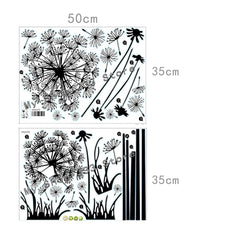 Dandelion Living Room and Bedroom Wall Sticker