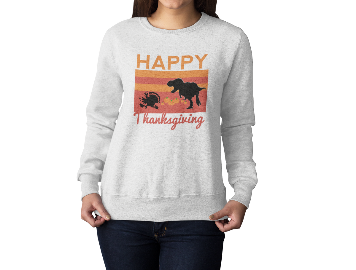 Grateful & Warm Women's Thanksgiving Sweatshirts || Women's Thanksgiving Sweatshirt Collection