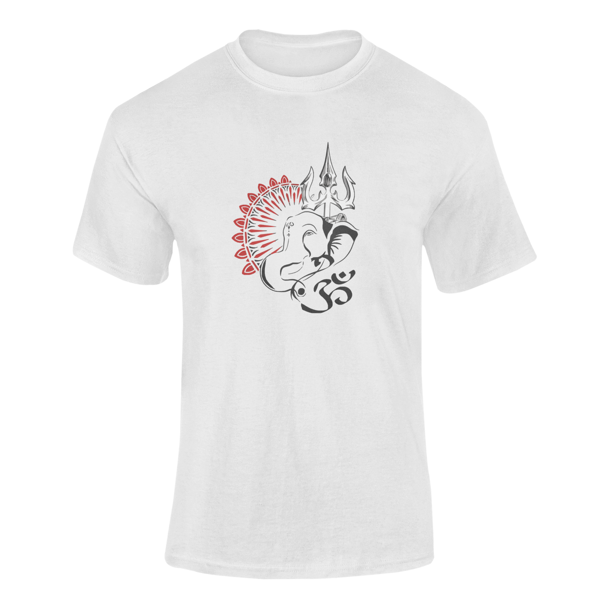 Lord Ganesha T-Shirts for Men || Ganapati Men's T-Shirt Collection