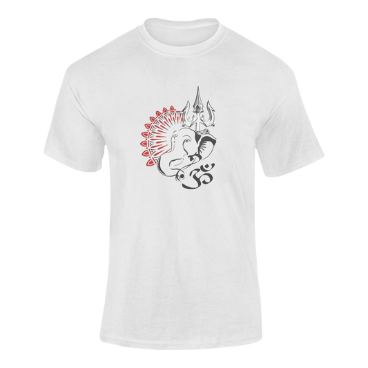 Lord Ganesha T-Shirts for Men || Ganapati Men's T-Shirt Collection