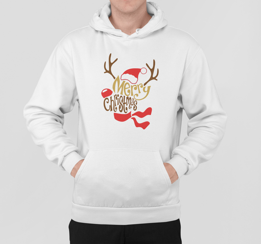 Merry & Bright Hoodie || Christmas  Hoodies Designs || Casual Comfort, Cool Cotton Vibes, Christmas hoodies