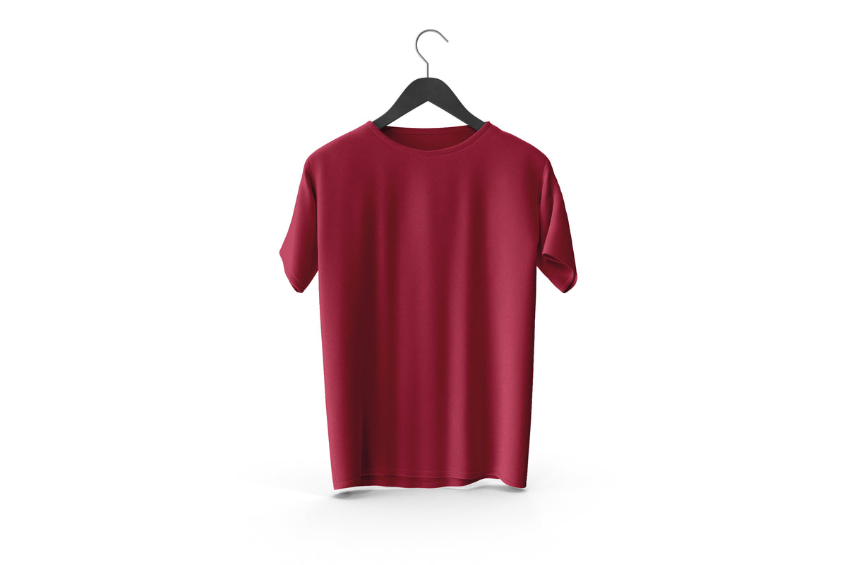 Summer Comfort Tees Red color  Plain T-Shirts |Casual Comfort, Cool Cotton Vibes, T-Shirts collection