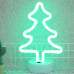 AMZER Neon LED Holiday Light with Holder, Warm Fairy Decorative Lamp