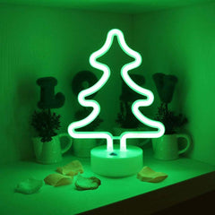 AMZER Neon LED Holiday Light with Holder, Warm Fairy Decorative Lamp