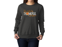 Thankful Vibes Women's Thanksgiving Sweatshirts || Women's Thanksgiving Sweatshirt Collection