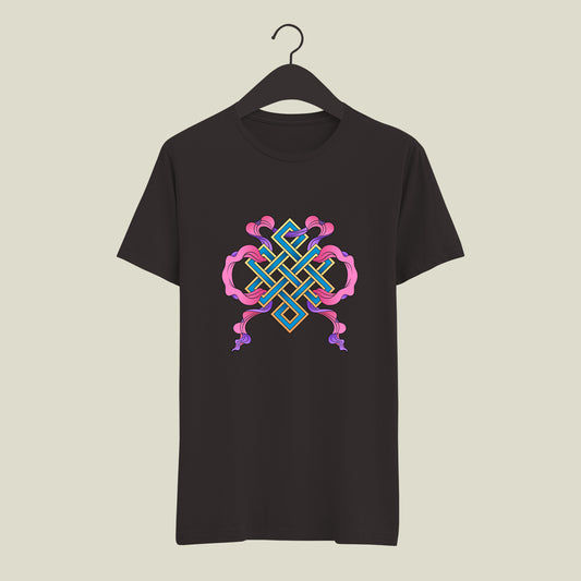 Beautiful Patch Design Tshirt | Summer Cared Cotton Material Printed Tshirt