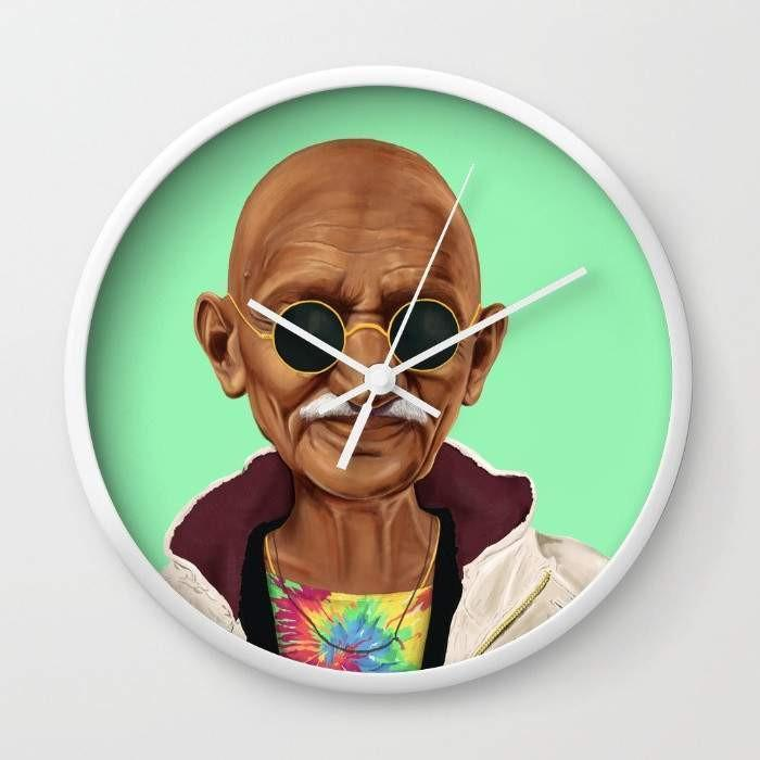 Mahatma Gandhi Wall clock