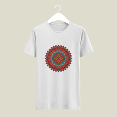 Beautiful Patchwork Design Tshirt | Traditional, Indian & Bharat World Specialist Designed Tshirt