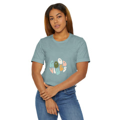 Women's Jersey T-shirt | Collage, Gym and casual wear Printed Design T-Shirt