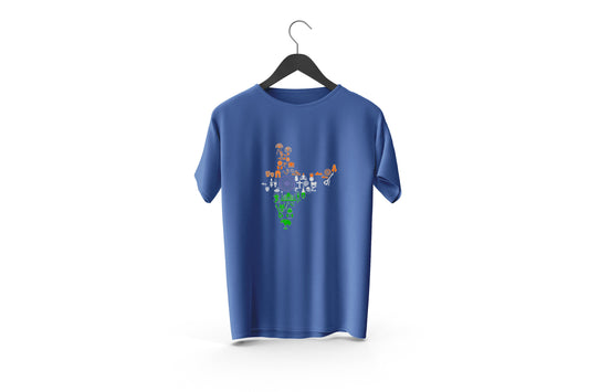 Independence Day Special Printed Design Tshirt | 15 August, Independence day, Proud Indian, Bharat World Special Tshirt