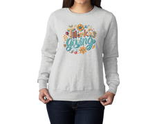 Grateful & Cozy Thanksgiving Sweaters for Women || Women's Thanksgiving Sweatshirt Collection