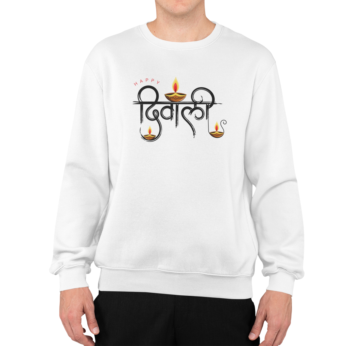 Celebrate Diwali in Style Sweater Edition || Printed Diwali Sweater Collection