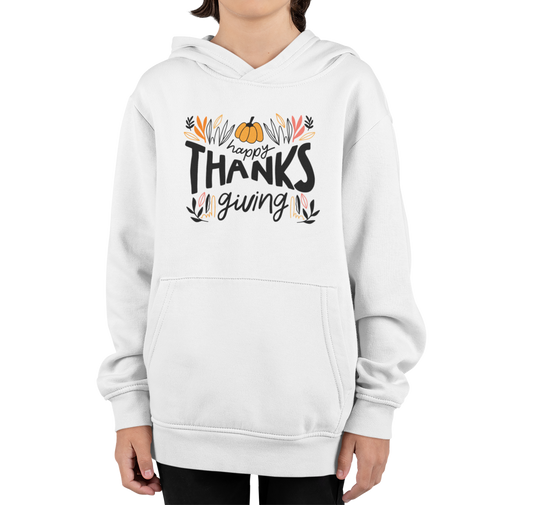 Pumpkin Patch Hoodies|| Happy Thanksgiving  Day Printed Design Hoodie For Kids