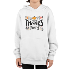 Pumpkin Patch Hoodies|| Happy Thanksgiving  Day Printed Design Hoodie For Kids