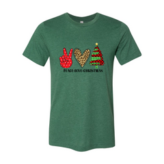 Peace Love Christmas Shirt