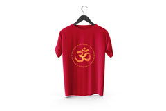 OM Printed Design Cotton T-shirt | Shivararti, Religious, Shiva Bhagat Printed Design Tshirt