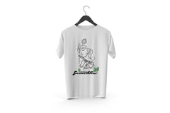 Lord Krishna Printed Patch Designed T-shirt | Janmashtami Special Printed T-shirt | Religious Printed Design T-shirt