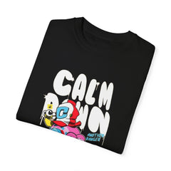 Calm Down Printed Oversized T-shirt