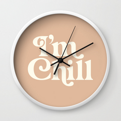 I’M Chill Wall Clock