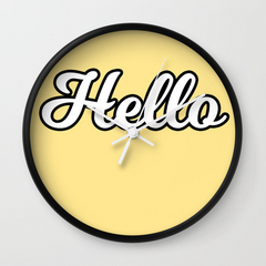 Hello Wall Clock