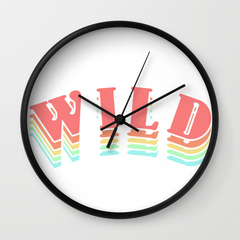 Wild Wall Clock