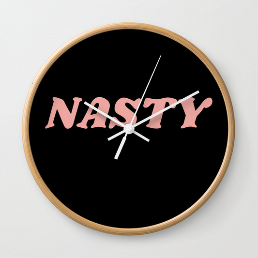 Nasty Wall Clock